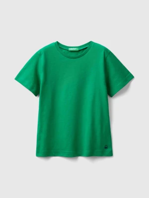 Benetton, Pure Cotton T-shirt, size 116, Green, Kids United Colors of Benetton