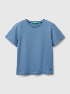 Benetton, Pure Cotton T-shirt, size 116, Light Blue, Kids United Colors of Benetton