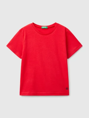 Benetton, Pure Cotton T-shirt, size 116, Red, Kids United Colors of Benetton