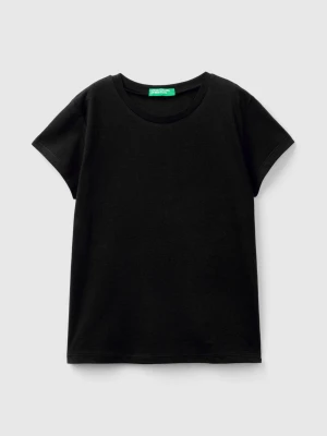 Benetton, Pure Cotton T-shirt, size XL, Black, Kids United Colors of Benetton