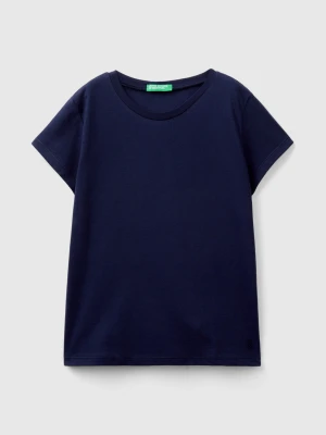 Benetton, Pure Cotton T-shirt, size XL, Dark Blue, Kids United Colors of Benetton