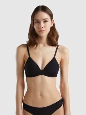 Benetton, Push Up Bra, size , Black, Women United Colors of Benetton