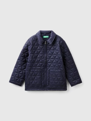 Benetton, Quilted "rain Defender" Jacket, size 2XL, Dark Blue, Kids United Colors of Benetton