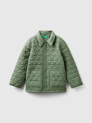 Benetton, Quilted "rain Defender" Jacket, size 2XL, Light Green, Kids United Colors of Benetton