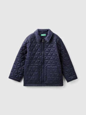 Benetton, Quilted "rain Defender" Jacket, size 3XL, Dark Blue, Kids United Colors of Benetton