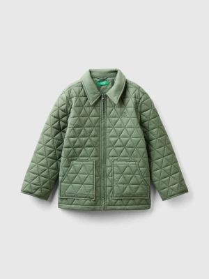 Benetton, Quilted "rain Defender" Jacket, size 3XL, Light Green, Kids United Colors of Benetton