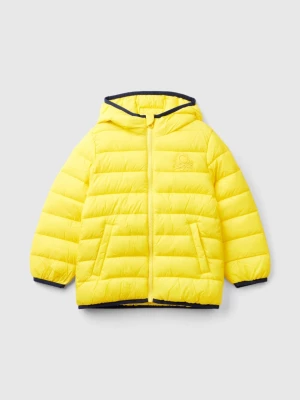 Benetton, "rain Defender" Jacket In Nylon, size 90, Yellow, Kids United Colors of Benetton
