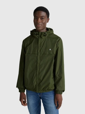Benetton, Rain Defender Jacket With Hood, Size: XS, Men United Colors of Benetton