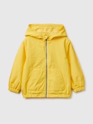 Benetton, Rain Defender Nylon Jacket, Size: 116, Yellow, Kids United Colors of Benetton