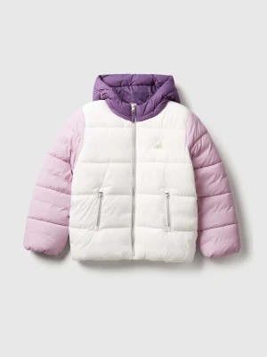 Benetton, Rain Defender Nylon Jacket, Size: M, White, Kids United Colors of Benetton