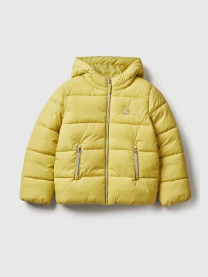 Benetton, Rain Defender Nylon Jacket, Size: XL, Yellow, Kids United Colors of Benetton