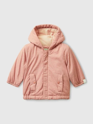 Benetton, Rain Defender Patterned Jacket, size 82, Salmon, Kids United Colors of Benetton