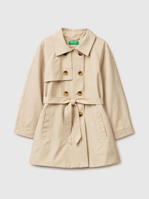 Benetton, "rain Defender" Trench Coat, Size: XL, Beige, Kids United Colors of Benetton
