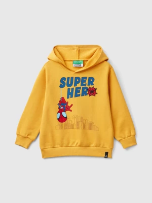 Benetton, Red ©marvel Spiderman Hoodie, size 116, Mustard, Kids United Colors of Benetton