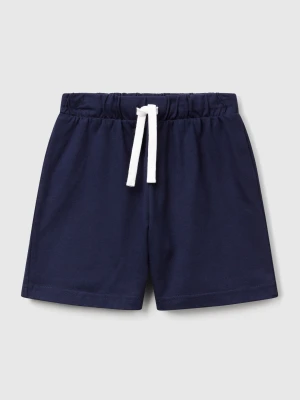 Benetton, Regular Fit Bermuda Shorts, Size: 116, Dark Blue, Kids United Colors of Benetton