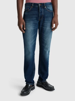 Benetton, Regular Fit Jeans, size 38, Blue, Men United Colors of Benetton