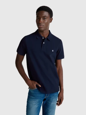 Benetton, Regular Fit Polo, Size: XS, Dark Blue, Men United Colors of Benetton