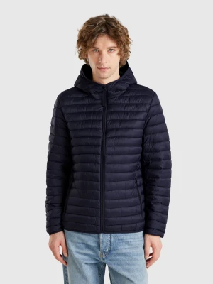 Benetton, Regular Fit Puffer Jacket With Padding, size XS, Dark Blue, Men United Colors of Benetton