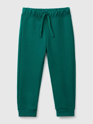 Benetton, Regular Fit Sweat Joggers, size 104, Dark Green, Kids United Colors of Benetton