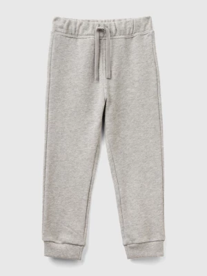 Benetton, Regular Fit Sweat Joggers, size 104, Light Gray, Kids United Colors of Benetton