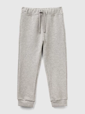 Benetton, Regular Fit Sweat Joggers, size 104, Light Gray, Kids United Colors of Benetton