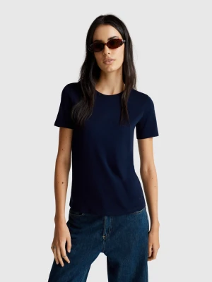 Benetton, Regular Fit T-shirt, size XXS, Dark Blue, Women United Colors of Benetton