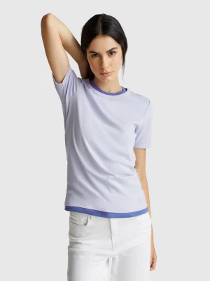 Benetton, Regular Fit T-shirt, Size: XXS, Lilac, Women United Colors of Benetton