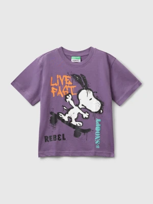 Benetton, Regular Fit T-shirt With ©peanuts Print, Size: 90, Kids United Colors of Benetton