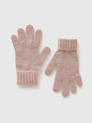 Benetton Rękawiczki w kolorze jasnoróżowym rozmiar: 168