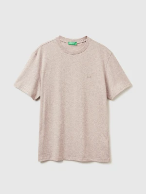 Benetton, Relaxed Fit T-shirt, Size: XS, Gray, Men United Colors of Benetton