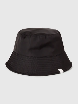 Benetton, Reversible Bucket-style Hat, size S, Black, Women United Colors of Benetton