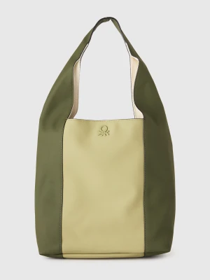 Benetton, Reversible Hobo Bag, Size: OS, Green, Women United Colors of Benetton