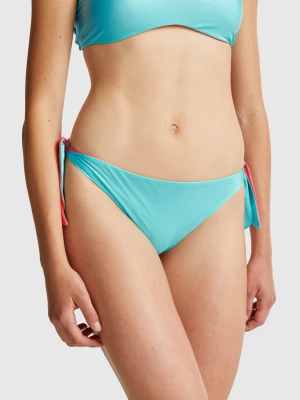 Benetton, Reversible Swim Bottoms, size XS, Aqua, Women United Colors of Benetton