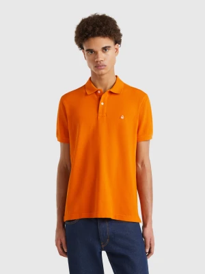 Benetton, Rust Regular Fit Polo, size XS, , Men United Colors of Benetton