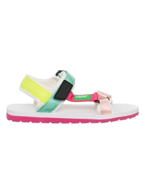 Benetton Sandały w kolorze białym ze wzorem rozmiar: 34