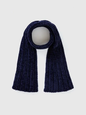 Benetton, Scarf In Chenille, size 104-116, Dark Blue, Kids United Colors of Benetton