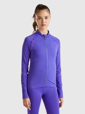 Benetton, Seamless Sports Jacket, size L, Violet, Women United Colors of Benetton