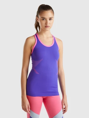 Benetton, Seamless Sports Tank Top, size S, Violet, Women United Colors of Benetton