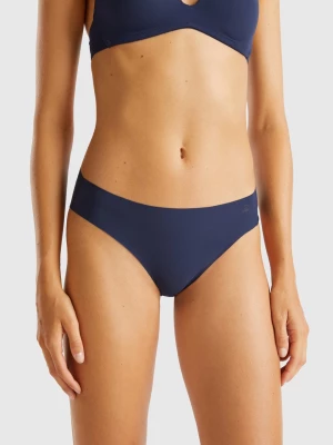 Benetton, Seamless Underwear, size L, Dark Blue, Women United Colors of Benetton