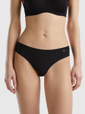 Benetton, Seamless Underwear, size S, Black, Women United Colors of Benetton