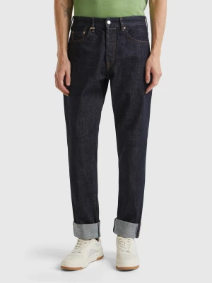 Zdjęcie produktu Benetton, Selvedge Denim Jeans, size 40, Black, Men United Colors of Benetton