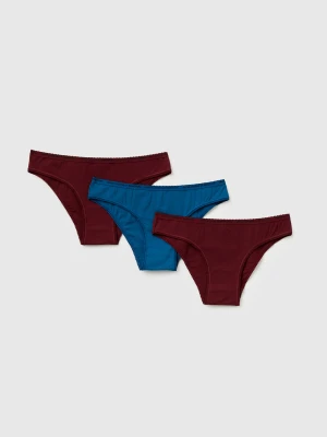 Benetton, Set 3 Pantiers, Size: XS, Multi-color, Women United Colors of Benetton