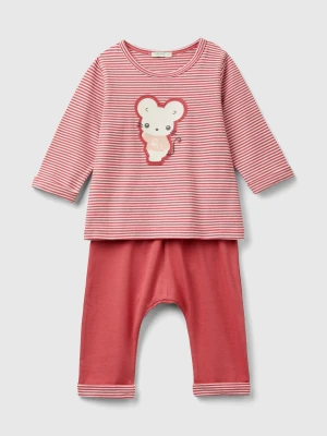 Zdjęcie produktu Benetton, Set In 100% Organic Cotton, size 56, Mauve, Kids United Colors of Benetton