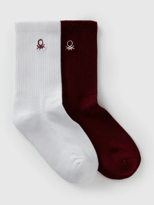 Benetton, Set Of Athletic Socks, Size: 39-41, Multi-color, Kids United Colors of Benetton