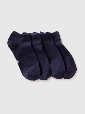 Benetton, Set Of Short Socks, Size: 39-41, Dark Blue, Kids United Colors of Benetton