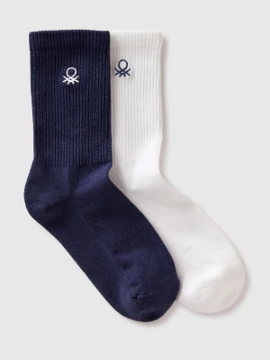 Benetton, Set Of Sports Socks, Size: 39-41, Dark Blue, Kids United Colors of Benetton