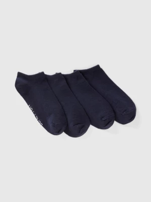 Benetton, Set Of Very Short Socks, size 30-34, Dark Blue, Kids United Colors of Benetton