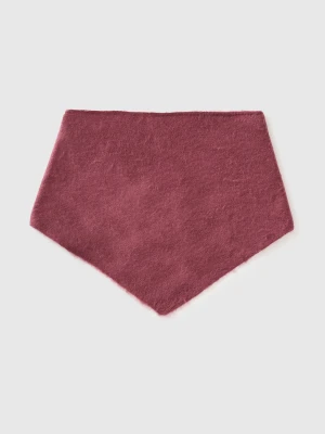 Benetton, Shawl In Wool Blend, Size: OS, Plum, Women United Colors of Benetton