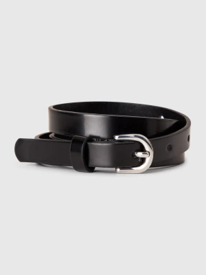 Benetton, Shiny Belt, size , Black, Kids United Colors of Benetton