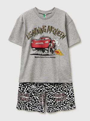 Benetton, Short Pajamas ©disney Pixar Cars, Size: XL, Light Gray, Kids United Colors of Benetton